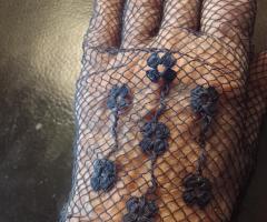 Перчатки ажурные